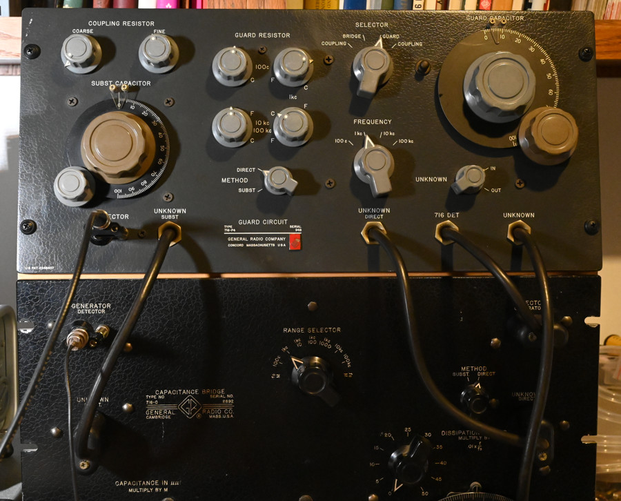 photo of GR 716-P4 connected to a 716-C