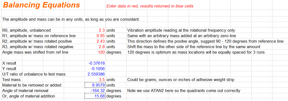 Screen
        shot of balance spreadsheet