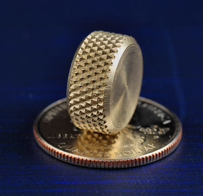 photo of knurled knob